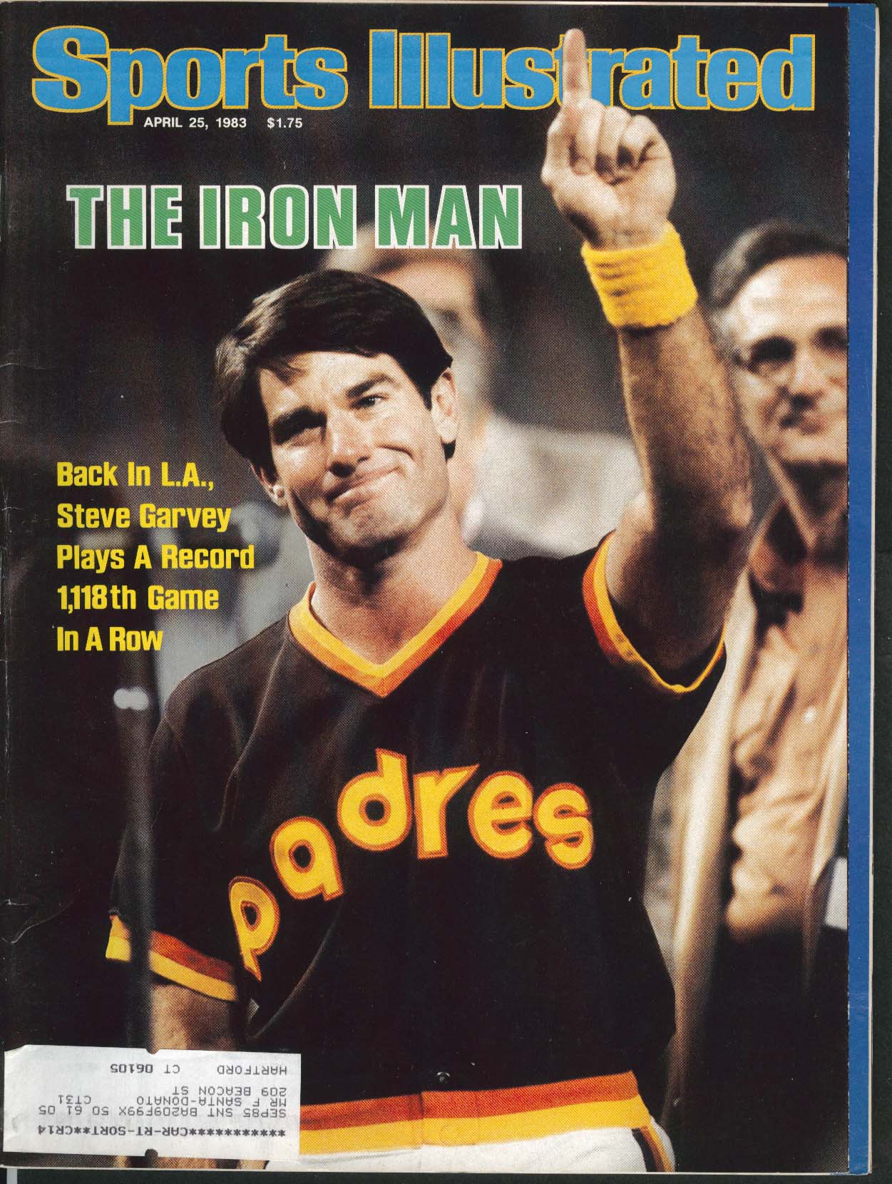 Image for SPORTS ILLUSTRATED Steve Garvey Kelvin Bryant Ralph Sampson ++ 4/25 1983