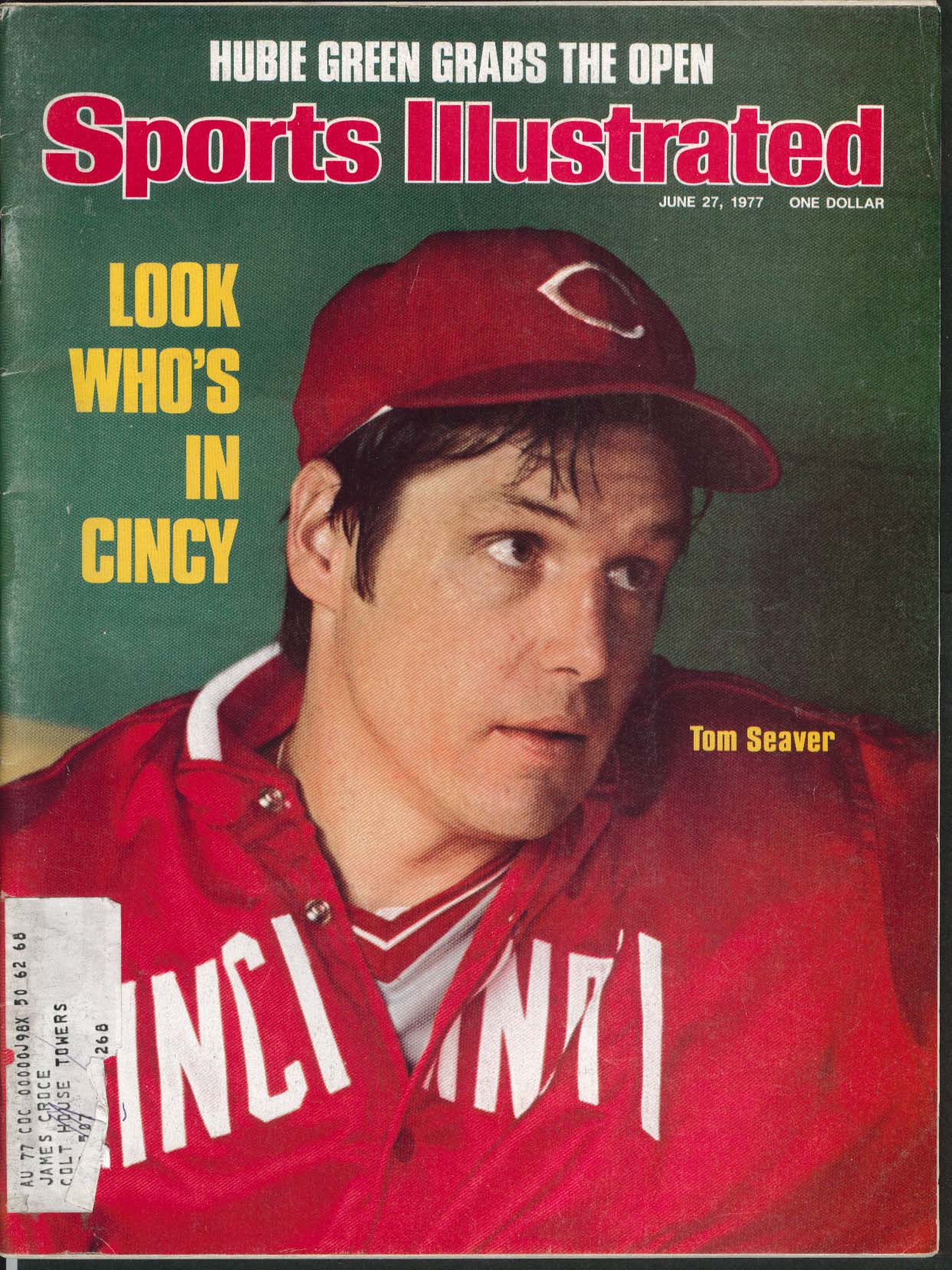 Image for SPORTS ILLUSTRATED Tom Seaver Hubert Green Jade Prince Nat Lobell ++ 6/27 1977
