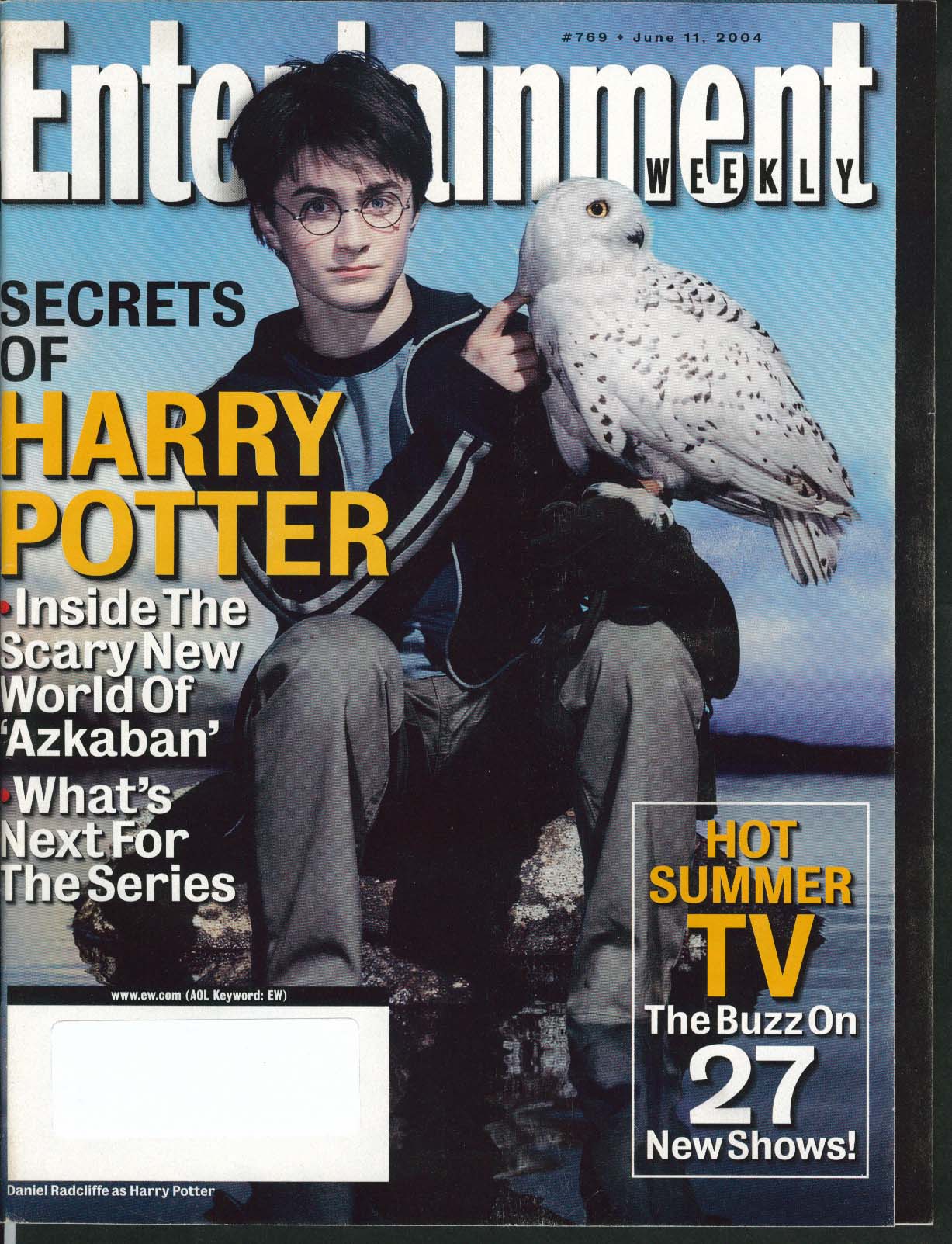 Image for ENTERTAINMENT WEEKLY Daniel Radcliffe Kate Hudson David Sedaris ++ 6/11 2004