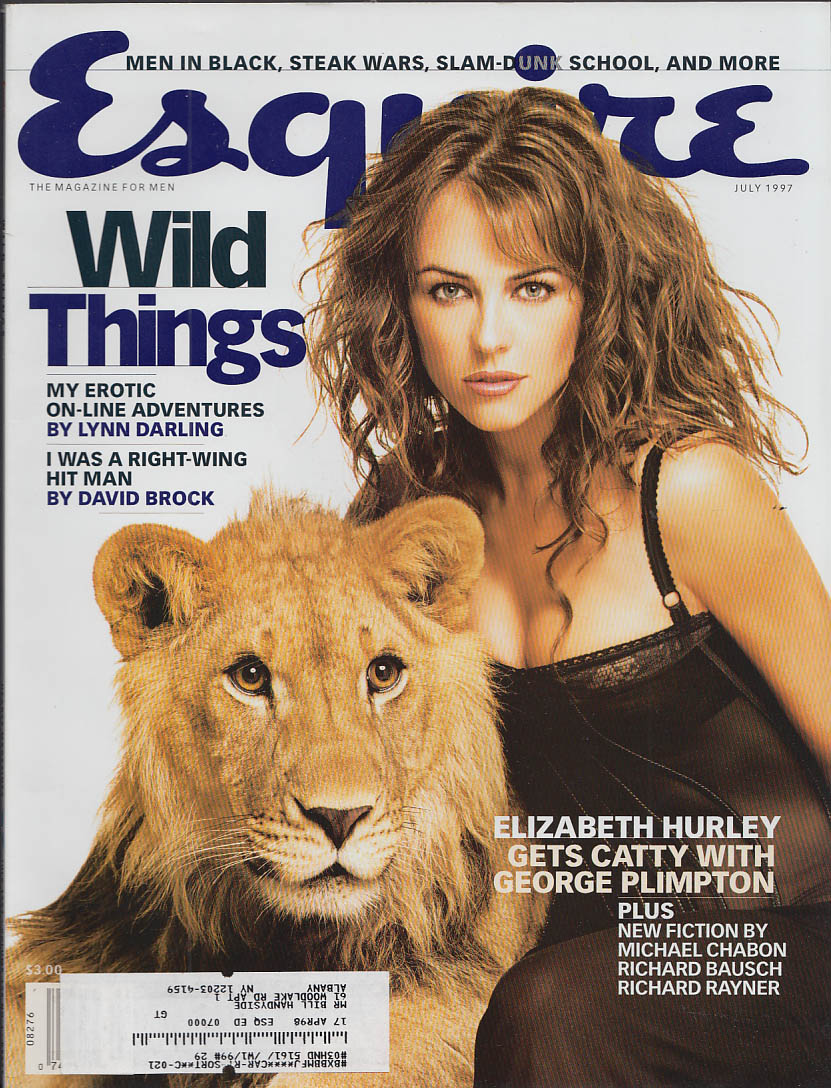Image for ESQUIRE Elizabeth Hurley Michael Chabon David Brock Dennis Hopper ++ 7 1997
