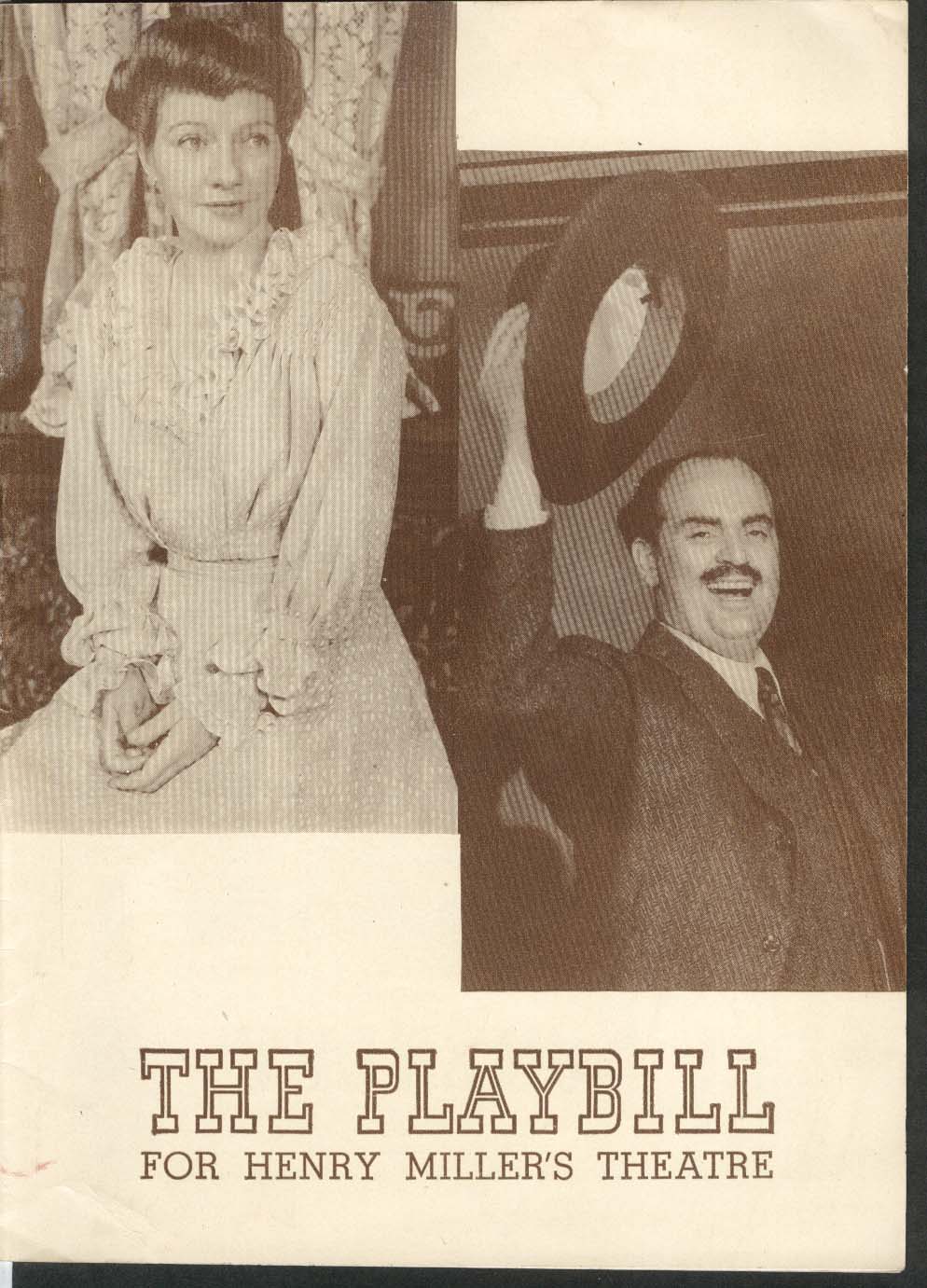 Image for Chicken Every Sunday Playbill 4/9/44 Mary Philips Rhys Williams Henry Miller's
