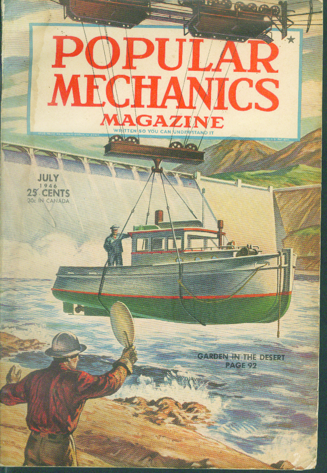 Image for POPULAR MECHANICS Byron Nelson Golf Rocket Warfare Submarine Killers 7 1946