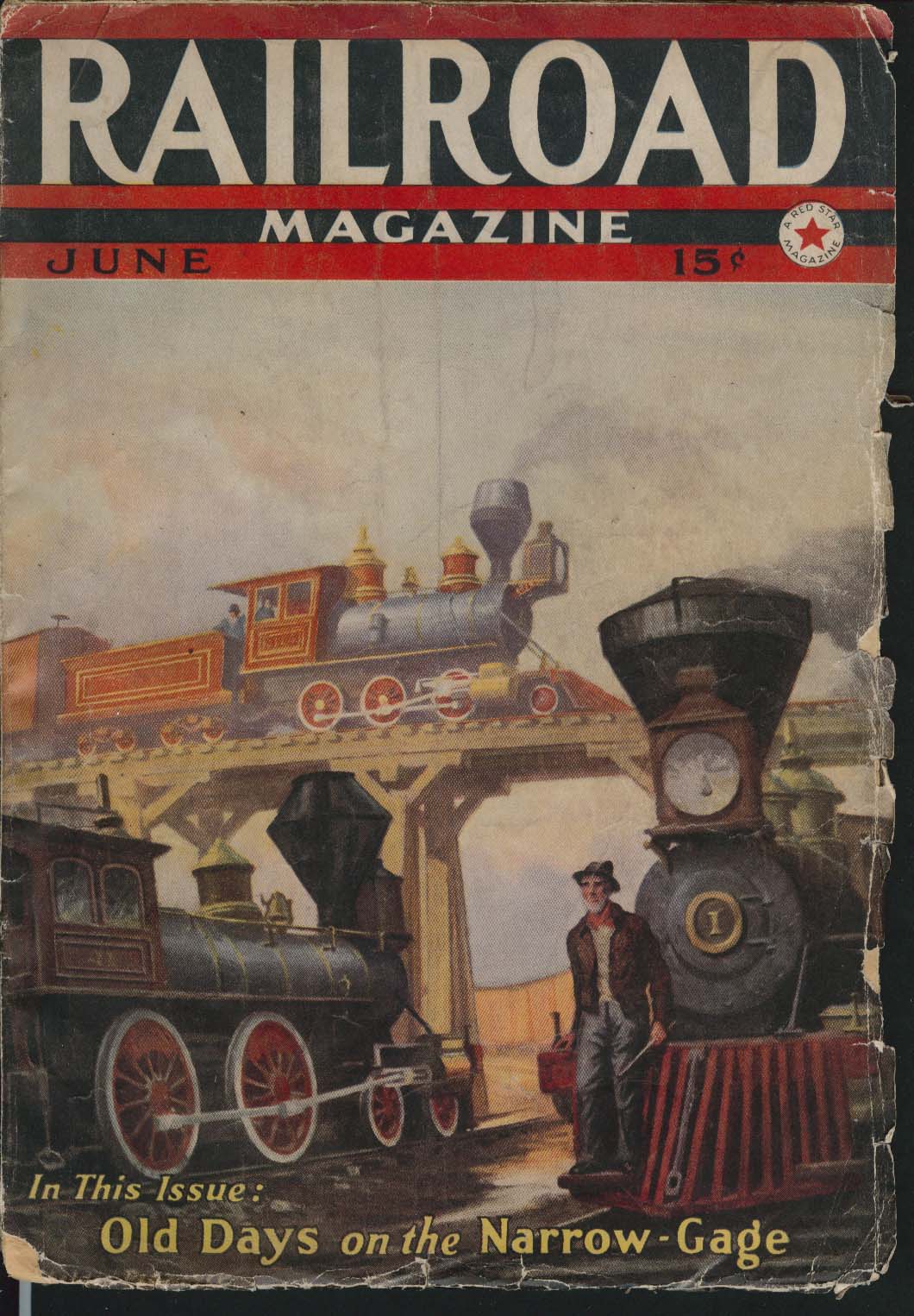 Image for RAILROAD MAGAZINE Streamlined Hudson Types Boomer in Africa ++ 6 1938