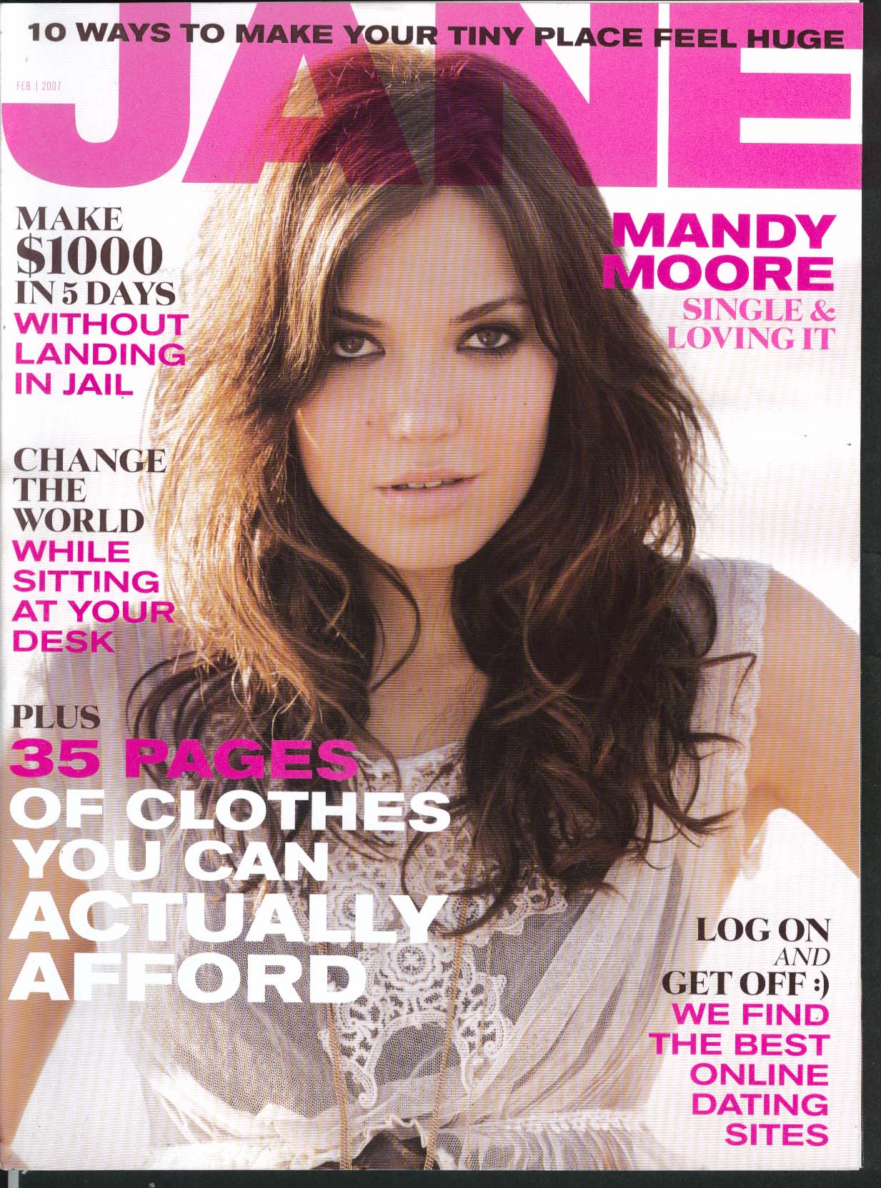Image for JANE Mandy Moore Twiggy Dave Annable Tina Fey Elijah Wood 2 2007