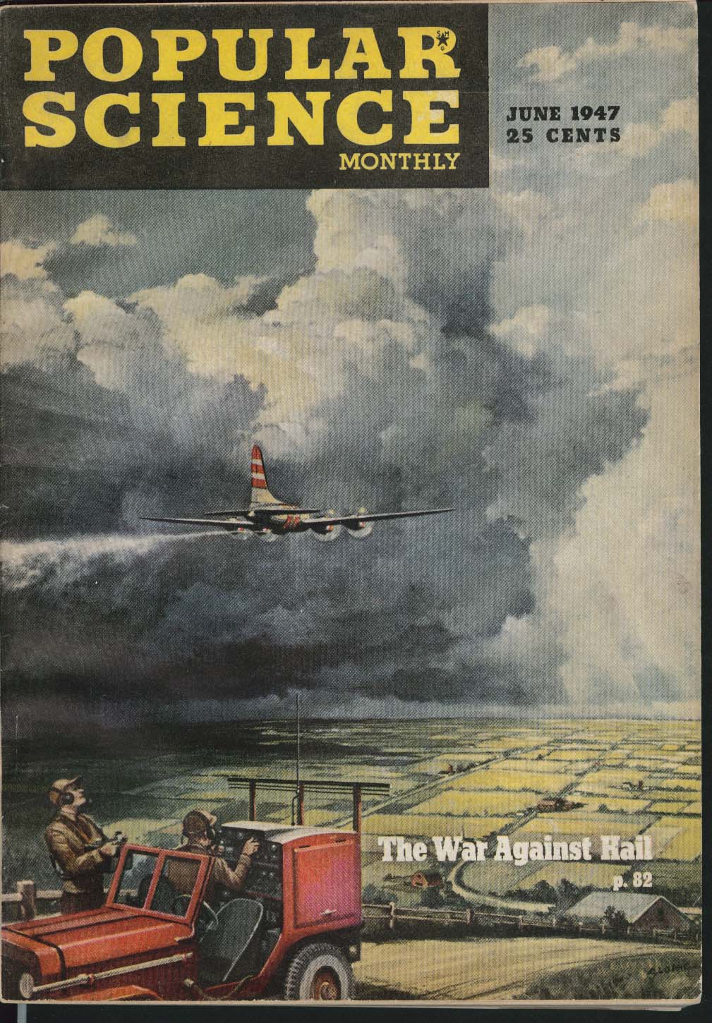 Image for POPULAR SCIENCE Underground Telephone Cable British Cars Railroad 6 1947