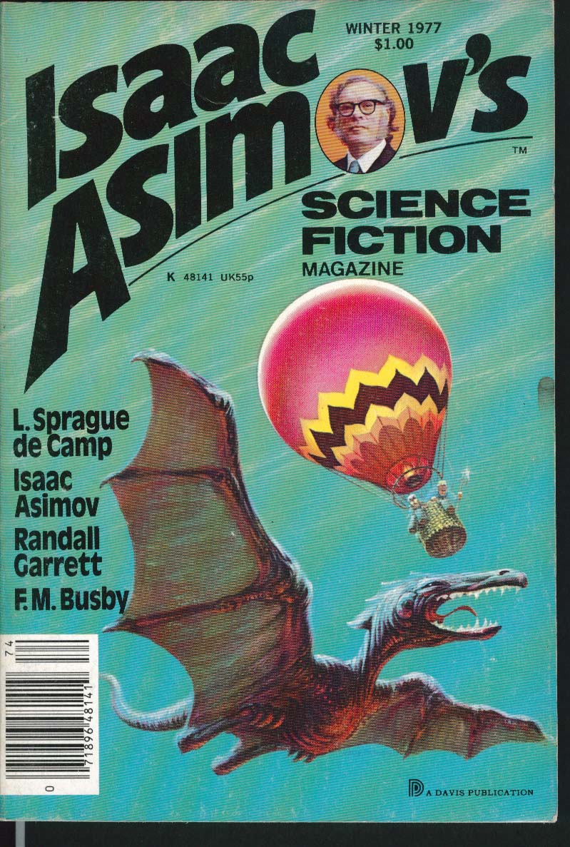 Image for ISAAC ASIMOV'S Science Fiction Sprague de Camp Randall Garrett Busby Winter 1977