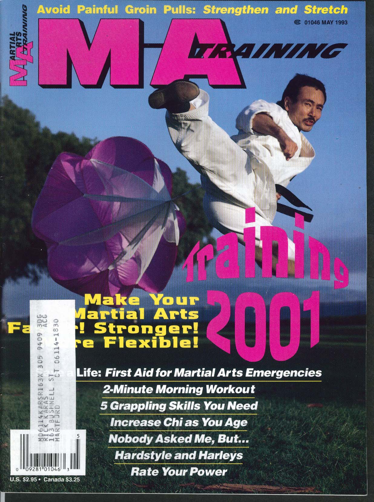 Image for MARTIAL ARTS MA TRAINING Training 2001 Chi Power Groin Pull Avoidance 5 1993