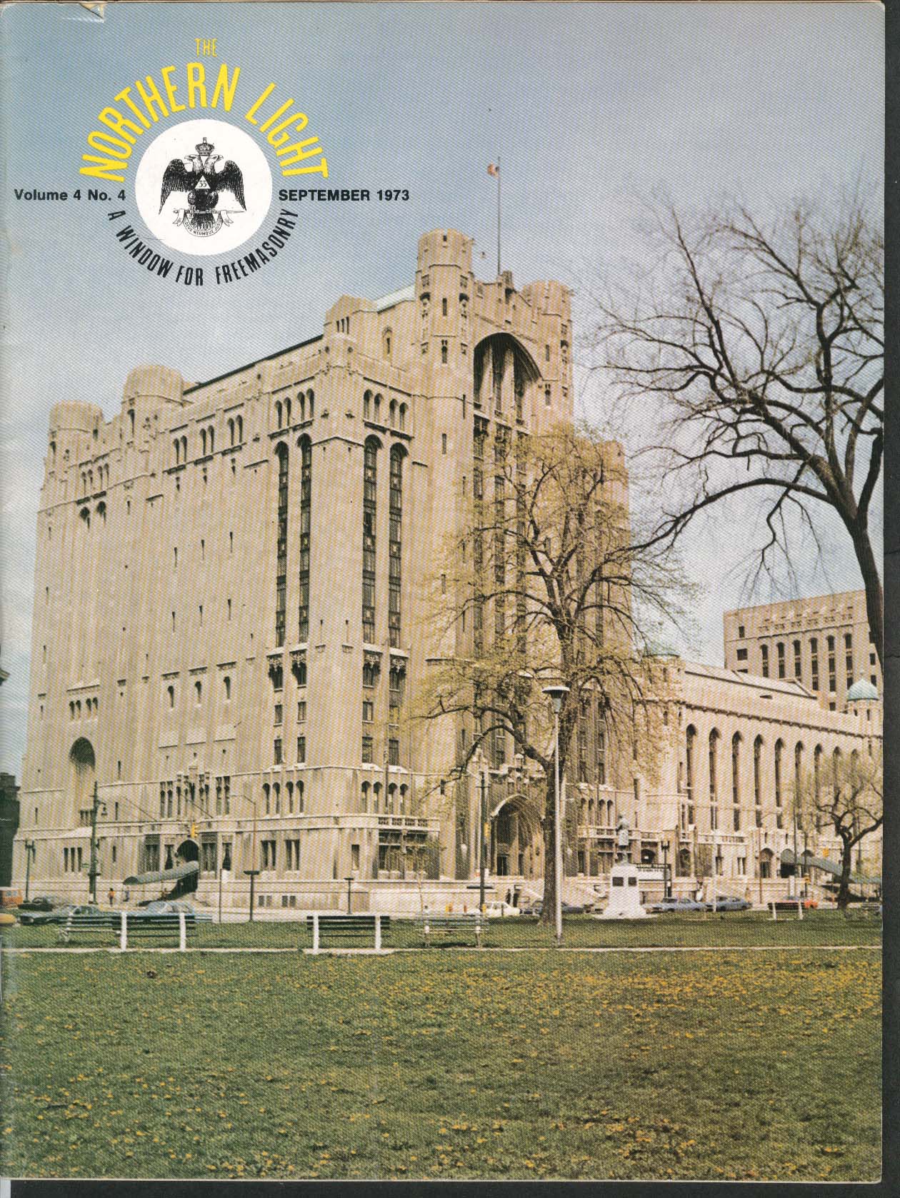 Image for NORTHERN LIGHT Vol 4 #4 Henry Dearborn Irish Military Lodge Washington 9 1973
