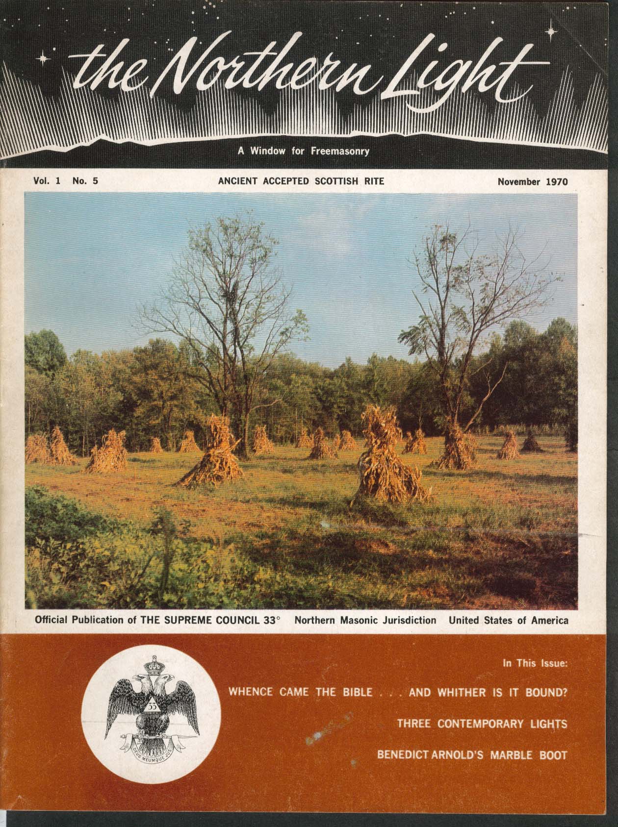 Image for NORTHERN LIGHT Vol 1 #5 Schizophrenia Research Benedict Arnold 11 1970