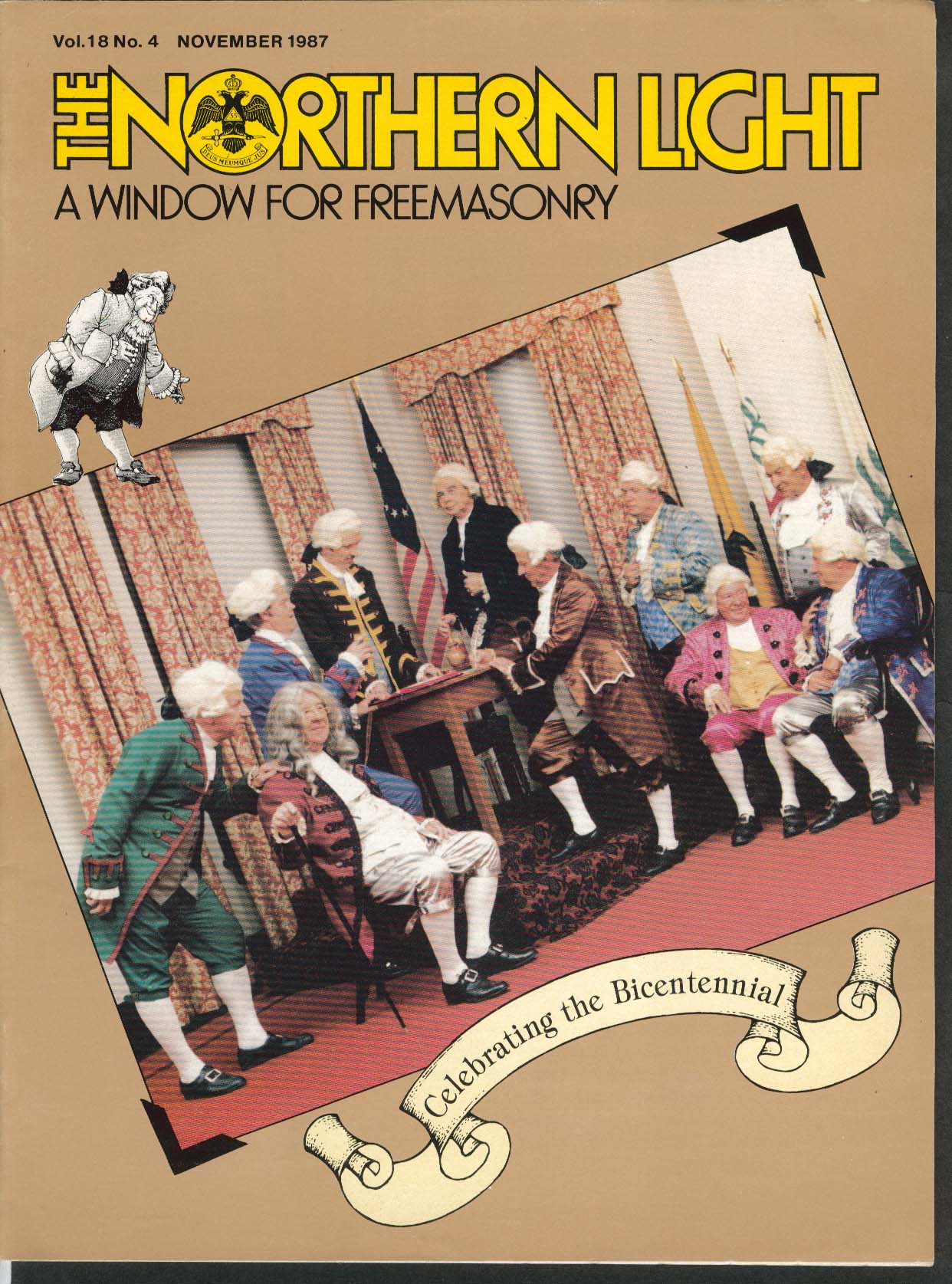 Image for NORTHERN LIGHT Vol 18 #4 Sovereign Grand Commander Allocution Freemasons 11 1987