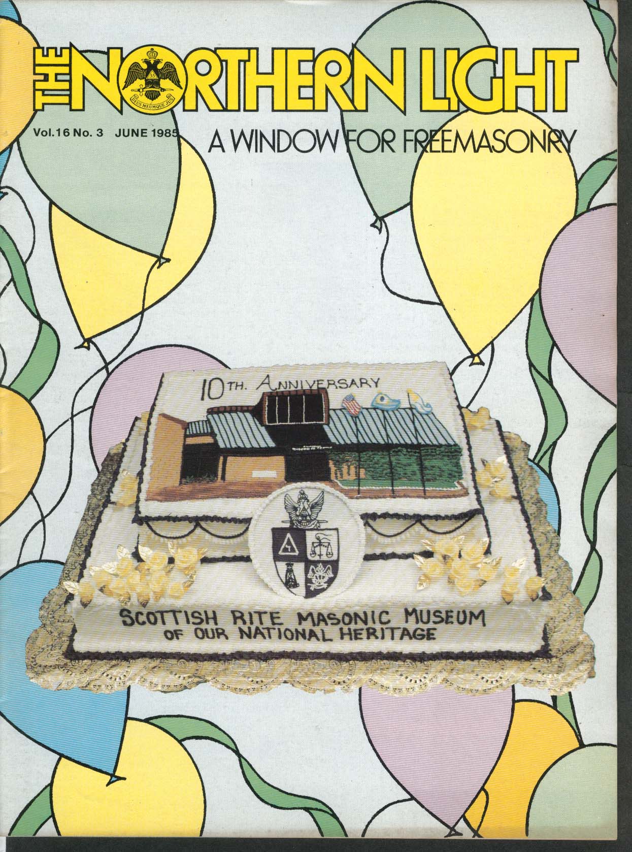 Image for NORTHERN LIGHT Vol 16 #3 Bill Meikle Benjamin Franklin Philalethes 6 1985