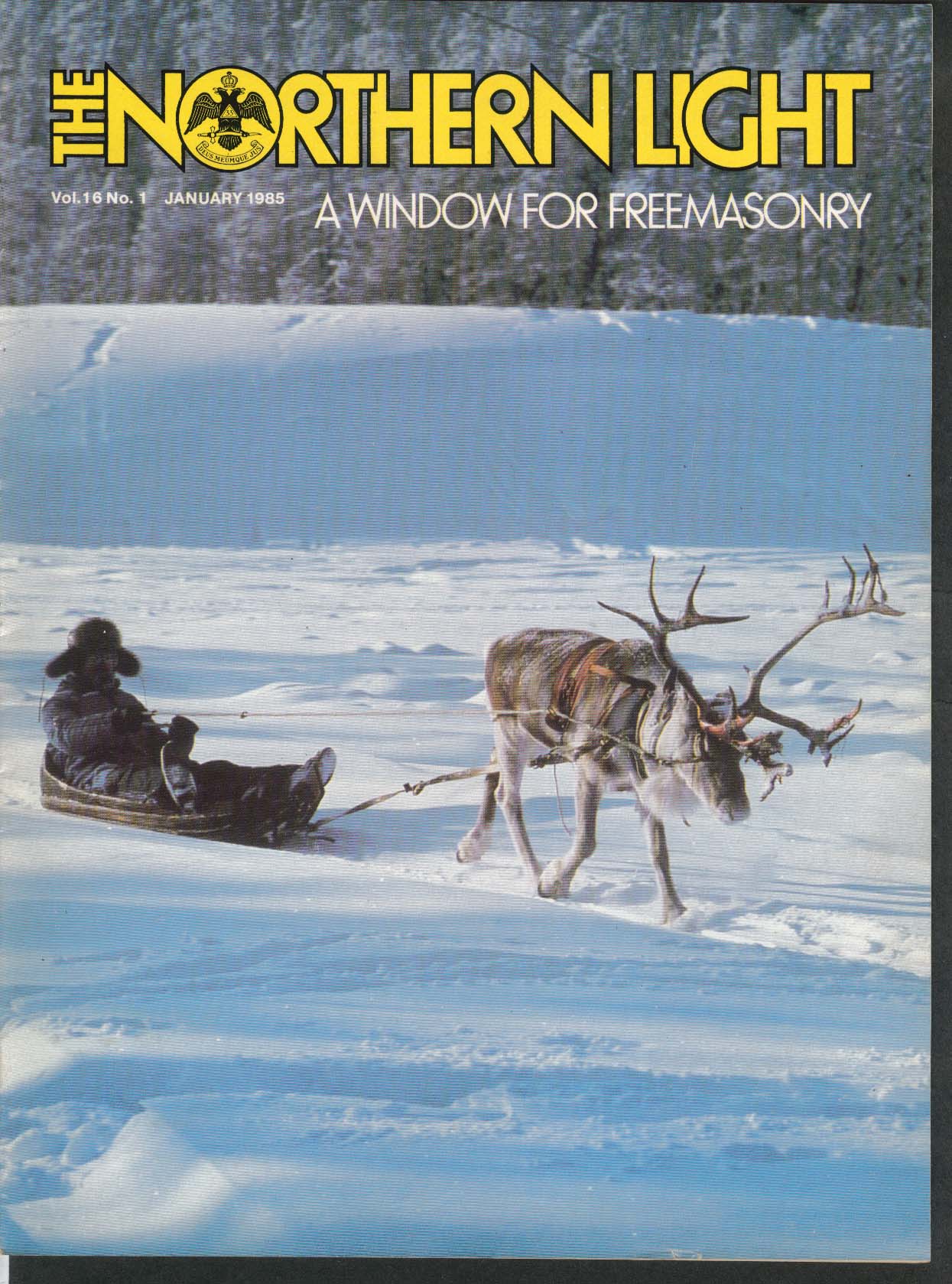 Image for NORTHERN LIGHT Vol 16 #1 Demolay Scottish Rite Support Museum of Heritage 1 1985