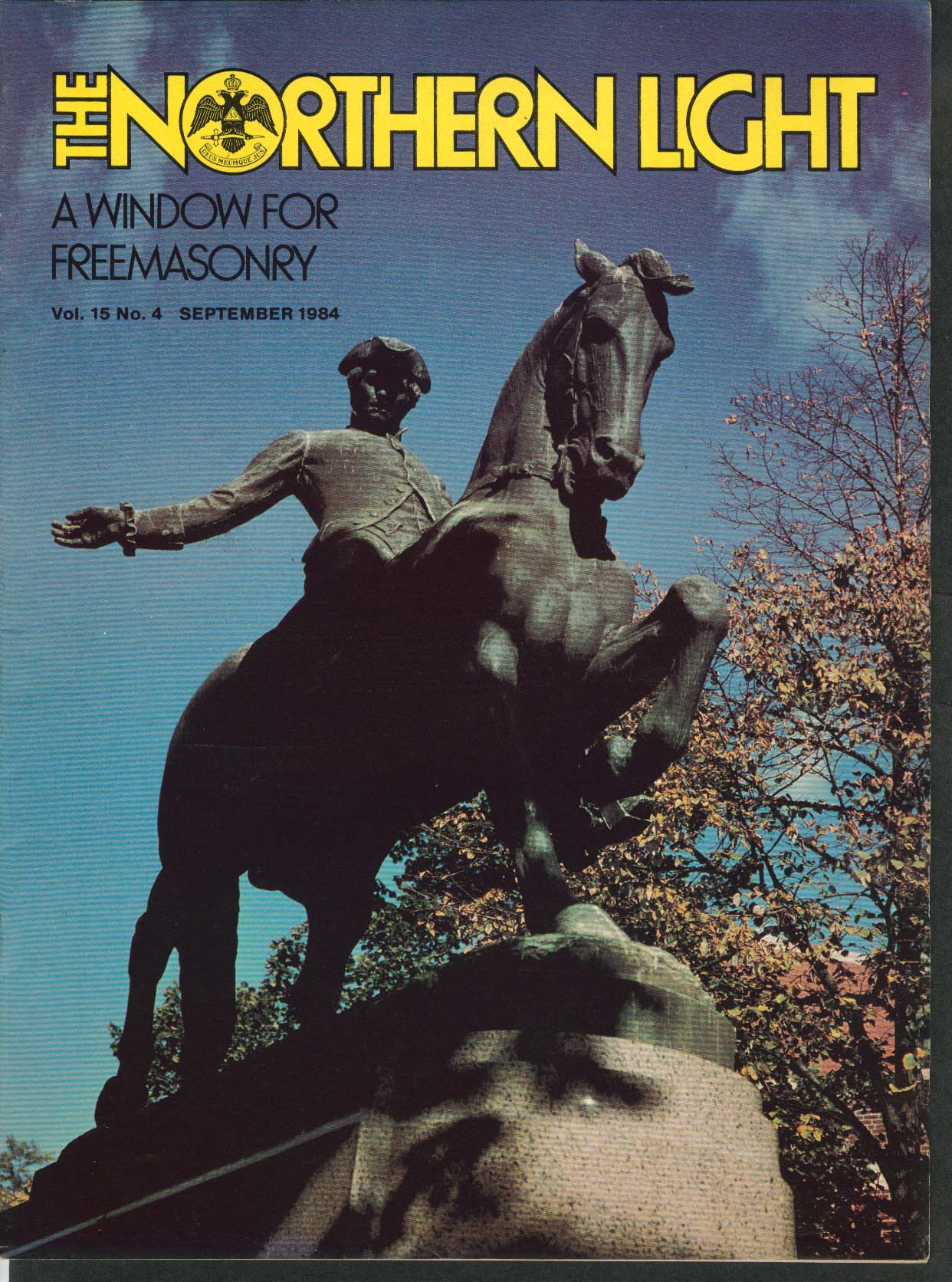 Image for NORTHERN LIGHT Vol 15 #4 James Marshall John Sutter Freemasons Gold Rush 9 1984