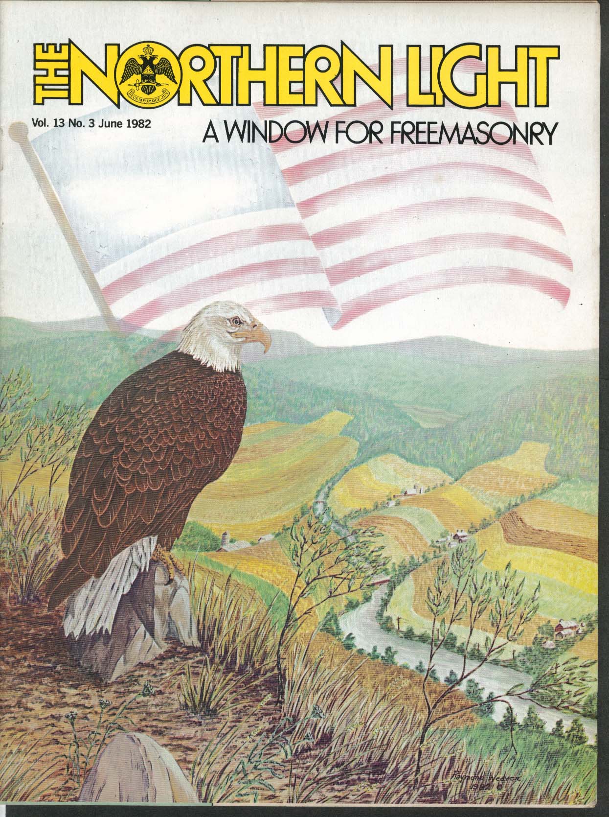 Image for NORTHERN LIGHT Vol 13 #3 Lionel Martelle Scottish Rite Masonic Museum 6 1982