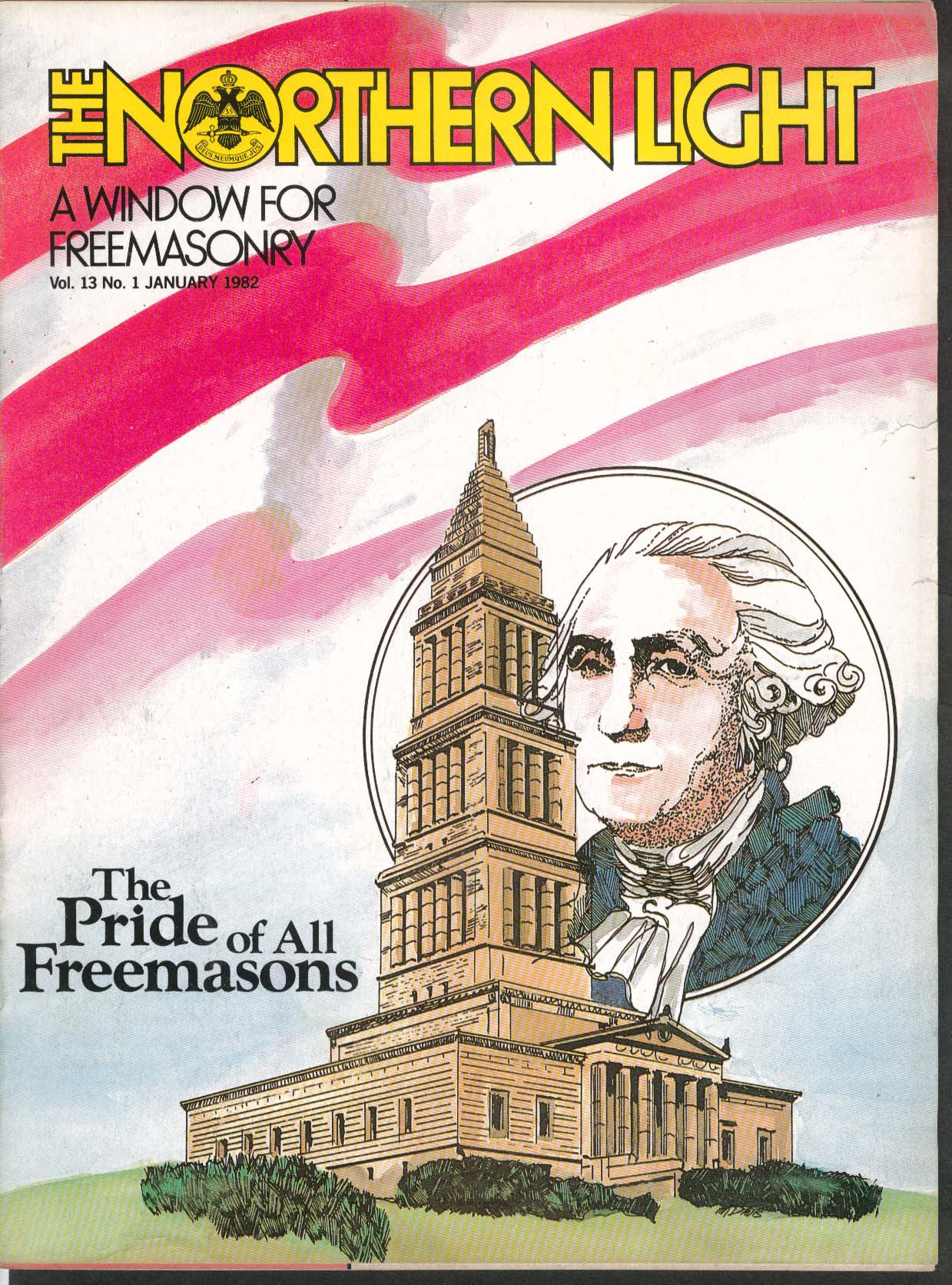 Image for NORTHERN LIGHT Vol 13 #1 Masonic Memorial George Washington Schizophrenia 1 1982